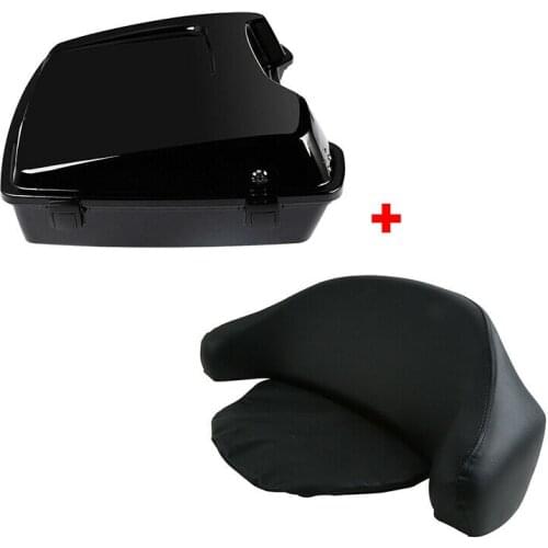 Motorcycle Razor Pack Trunk With Latch Key For Harley Tour Pak Touring Road King Electra Glide Ultra Limited 1997-2013