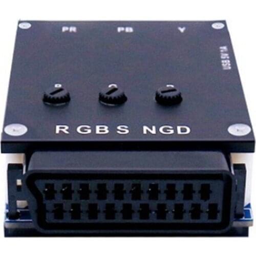 RGBS SCART to YPBPR Component Transcoder Converter Retro Game Console, RGBS to Color Difference Component