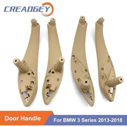 Creadgey Inner Doors Handle Pull Trim Cover For BMW 3 Series F30 316d 318d 320d F31 320i 325d 13-18 Car Accessories 51417279312