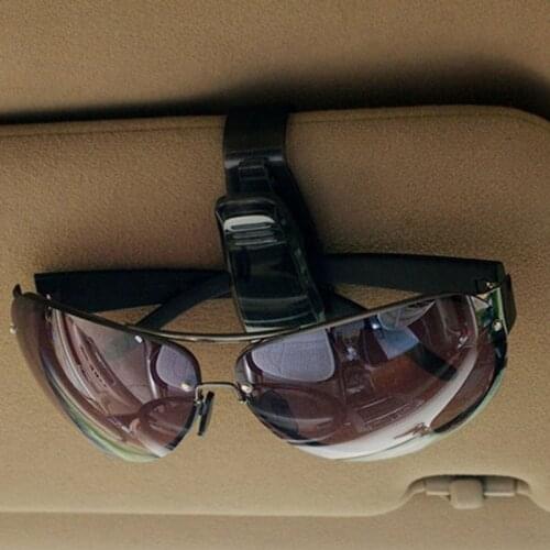 Hot Selling Car Sun Visor Glasses Sunglasses Ticket Receipt Card Clip Storage Holder Gift Adjusts Eyeglasses Securely