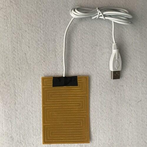 2Pcs Metal Heating Film. Electric Heating Film. Pet Heating Film. Winter Bar Heating Film. The Temperature Is Better in 3.7V~5V