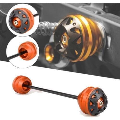 MTKRACING Rear Axle sliders Fork wheel protection Crash pad kit For KTM 1290 Super Adventure 14-16 / 1290 Super Adventure S/R/T