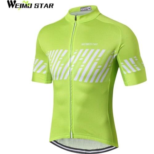 Weimostar Cycling Jersey 2019 Mens Summer Bike Wear Jersey Breathable Bicycle Cycling Clothing Maillot Ropa Ciclismo Hombre
