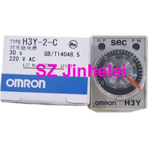 OMRON H3Y-2-C 30S 60S 220VAC Authentic original Time relay реле времени