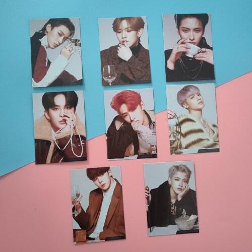 KPOP Ateez ATEEnagerZ ATEEZ The Expedition Tour Lomo Card Postcard New Album around Answer Mini Truck Special Edition mini cards