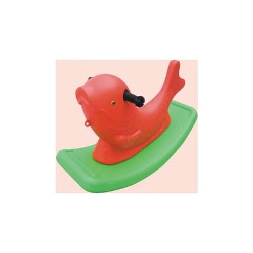 Plastic rocking horse
