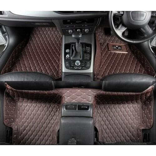 Custom special car floor mats for Right Hand Drive Toyota Camry 2020-2018 waterproof durable carpets