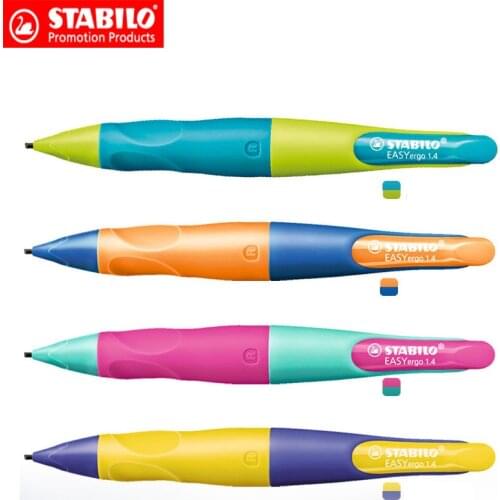 Stabilo Easyergo Mechanical Pencil 1.4mm Pencil Lead Professional Left Right Hand Holding Automatic Pencils Gifts for Kids