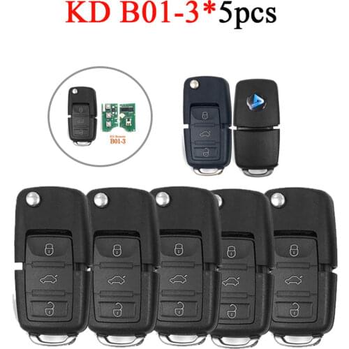 5pcs /lot Original KEYDIY KD B series B01-3 universal remote control for KD900 KD-X2 mini KD to generate new remote