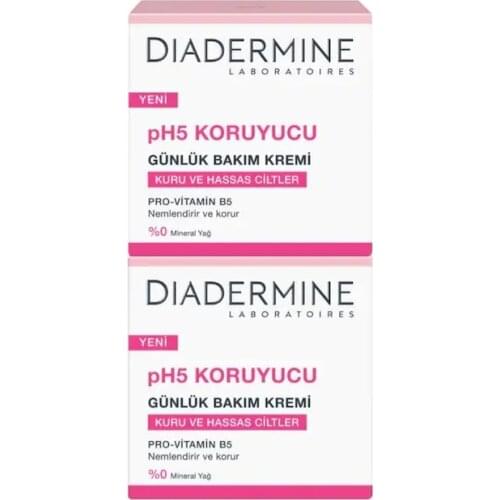 DİADERMİNE Moisturizing cream dry sensitive skin 2 li 50ml + 50ml 318752503