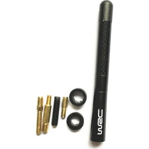 WRC Carbon Fiber Short Antenna Radio Antenna Fit For Hyundai Accent I20 IX30 IX35 HB20 Veracruz Tucson SantaFe IX45 Verna