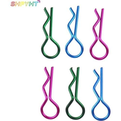 10pcs Stainless Steel Body Clips R Pin Shell for Redcat HPI HSP 1/10 1/12 1/16 RC Car Parts NEW 2021