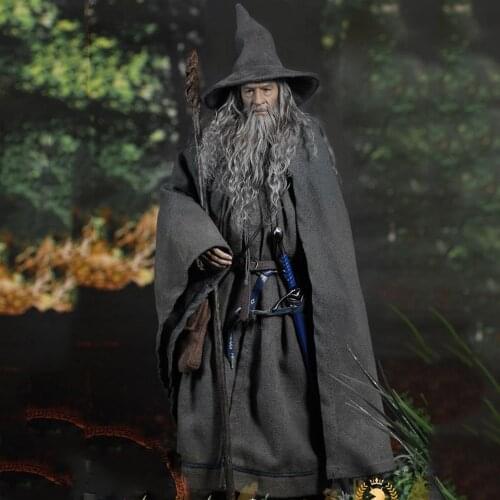 1/6 Scale Collectible Full Set Asmus Toys CRW001 CROWN SERIES GANDLAF THE GREY Eye-movable Action Figure Model for Fans Gifts