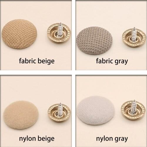 10pcs Car Interior Ceiling Cloth Fixing Screw Cap Roof Repair Modification Nylon Fabric Buckle Vividly