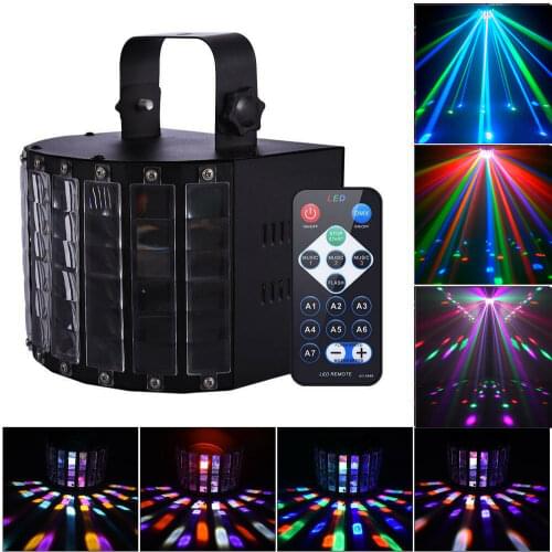2pcs Chauvet DJ Mini Kinta IRC DMX LED RGBW Derby Club Stage Effect Beam Light
