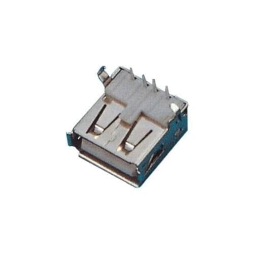 2021 Hot Sale 10Pcs USB Type A Standard Port Female Solder Jacks Connector PCB Socket USB-A type