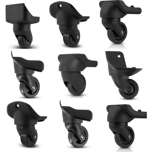 Luggage wheel accessories universal wheel trolley case repair luggage cloth box wheel password roller repair wheel replacement