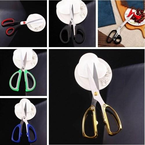 Household Scissor Tool High Quality Household Scissors stainless steel School office scissors Dedicated Kitchen Gold Scissors