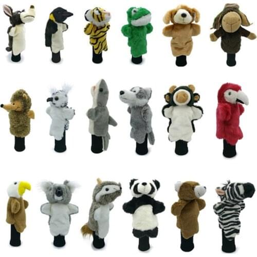 All Kinds Of Animals Golf Hybrid Wood Head Covers Golf Utility Covers Fit Up To Fairway Rescue Men Lady Mascot Novelty Cute Gift