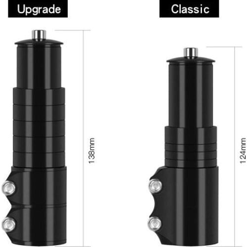 MTB Bicycle Handlebar Stem Riser Aluminum Alloy Folding Bike Front Fork Head Tube Extender Cycling Accessories