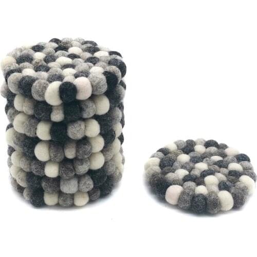 Felt Coasters, Table Protectors, Heat-resistant Coasters, Coffee And Tea Non-slip Hot Drinks, Placemats, Kitchen Accessories