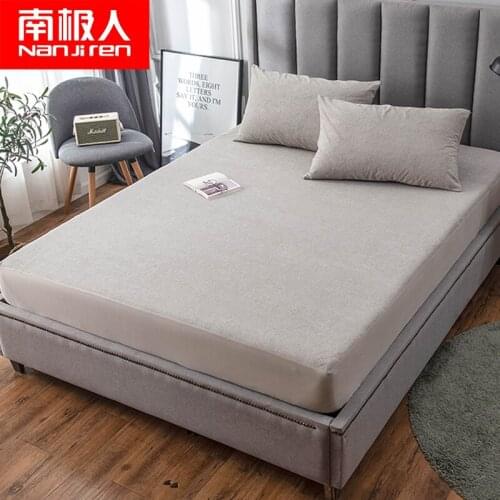 All Cotton Fitted Sheet One-Piece Waterproof to Prevent Leakage of Urine Thickening Mattress Cover Non-Slip Bedspread