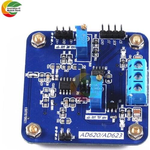 AD620 Programmable Development Board Digital Control MCP41010 Amplifier Module Adjustable Trimmer Potentiometer for Arduino