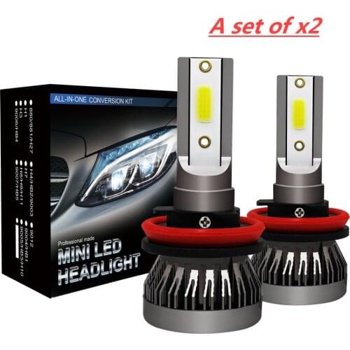 LED Headlight C6 S2 Mini Car Light 9006 Hb4 9005 Hb3 H10 9012 H7 H1 H4 Hb2 9003 Unkh8 H9 H11unk Автомобильные Лампы Led Lights