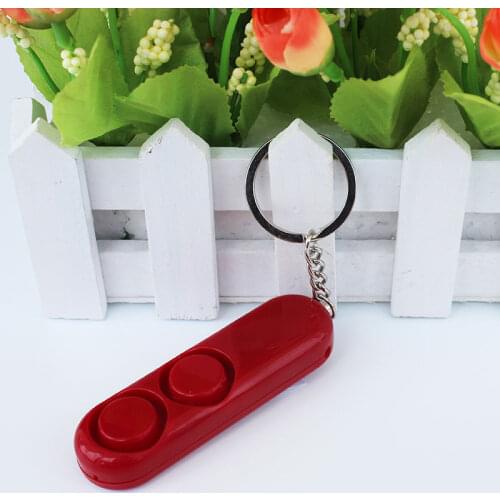 Hot Sale Anti-rape Alarm Loud Alert Attack Panic Keychain Personal Security Device