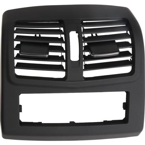 Rear Center Console Fresh Air Vent Grille Grill Cover with Hole for Mercedes Benz E-Class W212 2009-2014