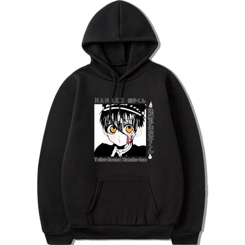 Toilet Bound Hanako Kun Anime Hoodies Oversized Sweatshirts Women Streetwear Fashion Clothes Harajuku Casual Cute Hip Hop Gothic