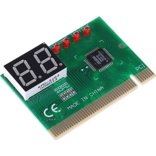 1PC 2 Digit PCI Post Card LCD Display PC Analyzer Diagnostic Card Motherboard Tester Computer Analysis Networking Tools