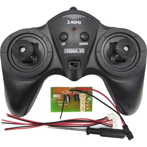 2.4G 6 Channel 12V RC Car Boat Toy Remote Controller and Receiver Plate Set