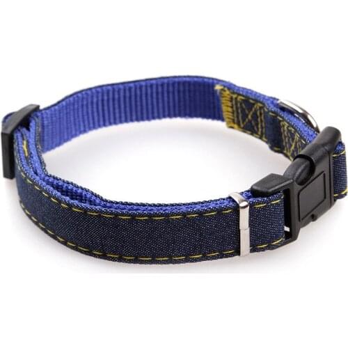 2021 Pet Collars Strong Nylon Collar Dog Cat Accessories Colorful Cute Small Puppy Chihuahua Pets Product Supplier Adjustable