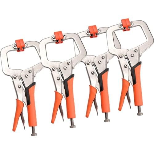 4PCS Heavy Duty 9" Face Clamp Woodworking C Clamps