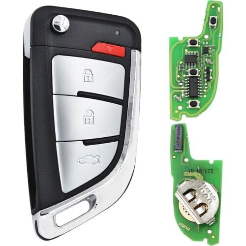 5pcs/lot Xhorse XEKF20EN Super Remote Knife Type 4 Buttons with Super Chip