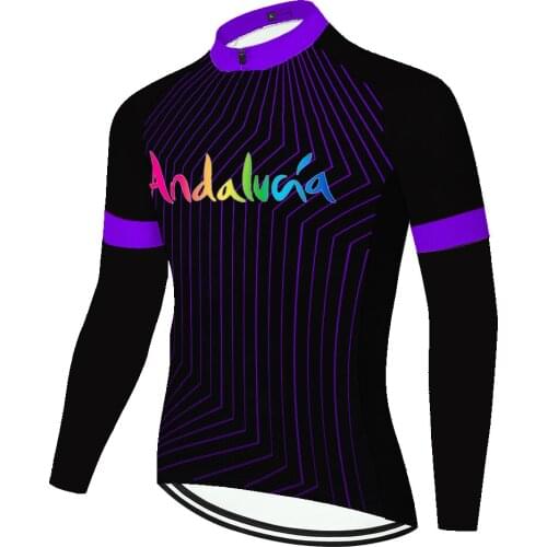 Andalucia Summer Spirng 2021 Equipamento Maglia Uomo Jersey Ropa Hombre Equipacion Ciclismo Maillot Velo Maillot Cyclisme Homme