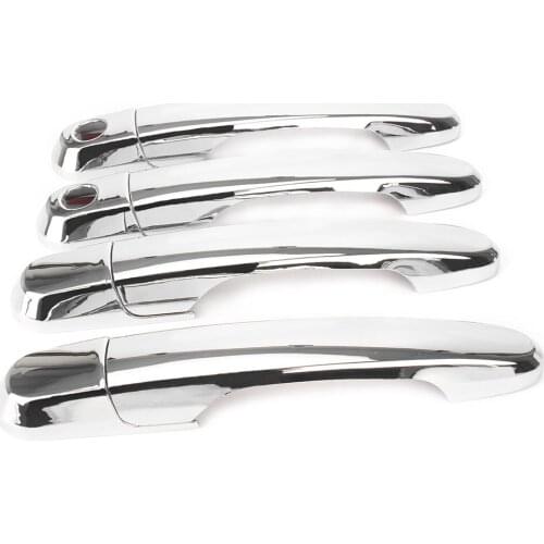 For Hyundai Accent 2006 2007 2008 2009 2010 Chrome Door Handle Cover Trim Decoration Accessories