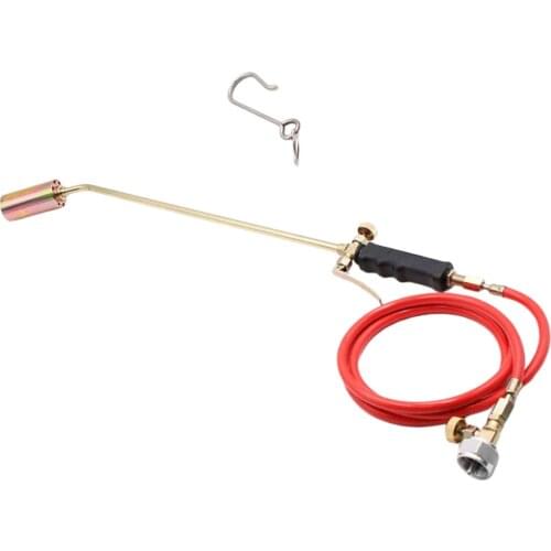 Weed Burner Gas Welding Torch Garden Roof Grass Blowtorch Flamethrower Hose