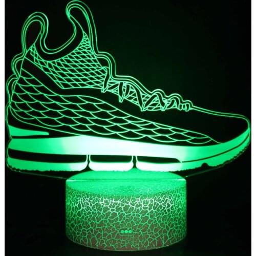 Shoe Series Night Light Cute Room Decor Usb Light Table Bedroom Lamp Led Lights for Small Nightlight Child Gifts Lamps Fairy 3D