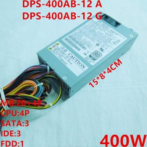 New Original PSU For Delta FLEX Small 1U 400W Power Supply DPS-400AB-12 A DPS-400AB-12 G