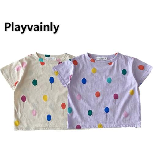 Футболки для девочек Playvainly China At AliExpress