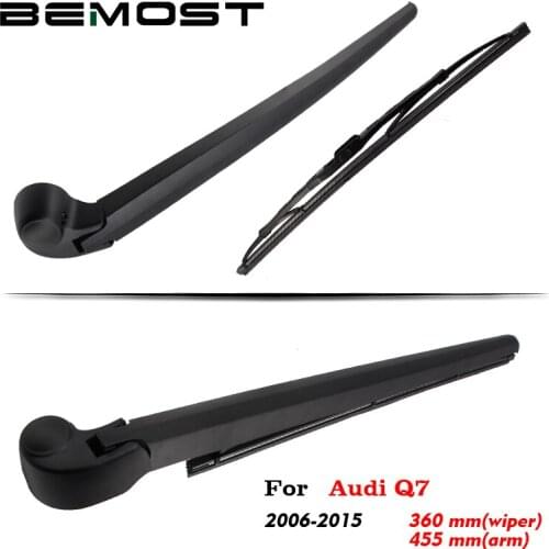BEMOST Car Rear Windshield Wiper Arm Blade Brushes For AUDI Q7 2006-2015 360MM Hatchback Windscreen Auto Styling Accessories