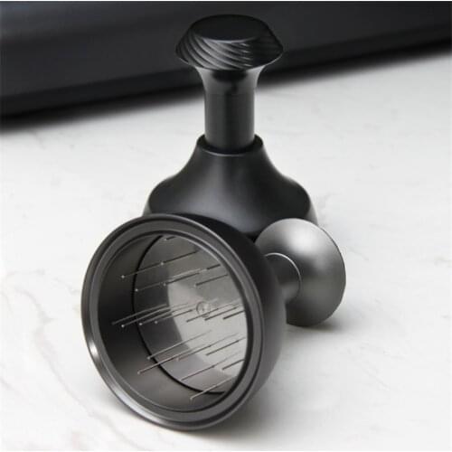 Needle Coffee Tamper 58MM Coffee Distributor Leveler Tool NeedleType Coffee Powder Manual Barista Powder Coffee Espresso Latte