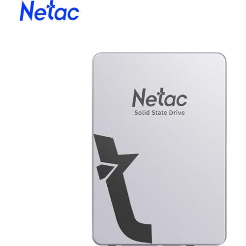 Netac SSD 2.5 SATA 1TB 512GB 2TB Metal HDD SSD Hard Disk 128GB 256GB SATA3 Internal Solid State Drives For Desktop Laptop PC