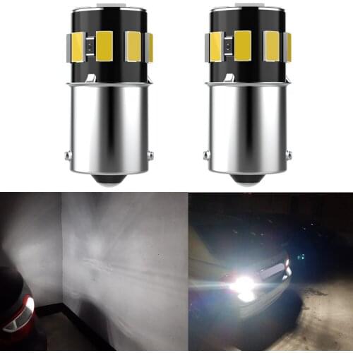 1156 7506 BA15S P21W led light bulbs Error Free Led car Daytime Running Lights White 12V for Volkswagen VW MK6 Jetta Touran Polo