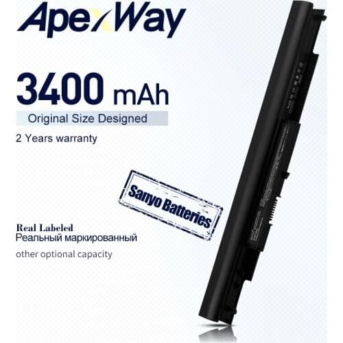 14.8V 3400mAH Laptop Battery HS03 HS04 HSTNN-LB6V HSTNN-LB6U For HP 240 G4 245 G4 250 G4 255 G4 Notebook PC Pavilion 14-ac0XX