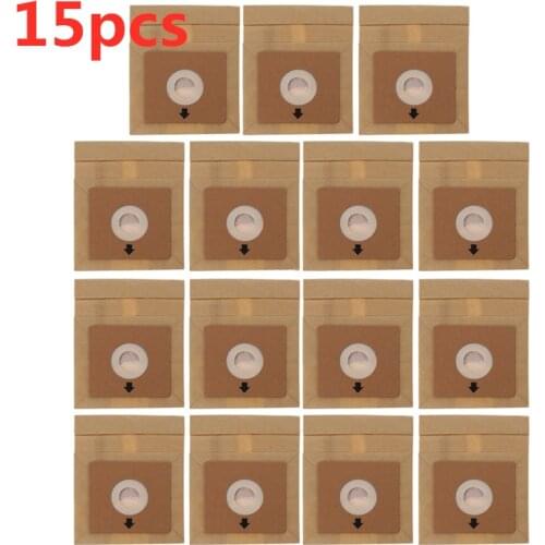 15*Vacuum Cleaner Dust Paper Bags 100*110mm Diameter 50mm Accessories Parts