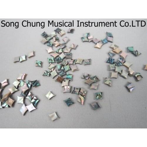 50Pcs decorate inlay 0.28"x0.35"mother of pearl shell blanks diamond style