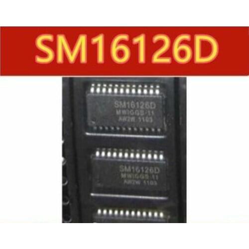 Free shipping 50PCS SM16126D SM16126 SSOP24